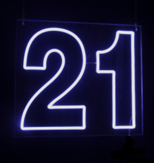 NEON 21 LED Sign